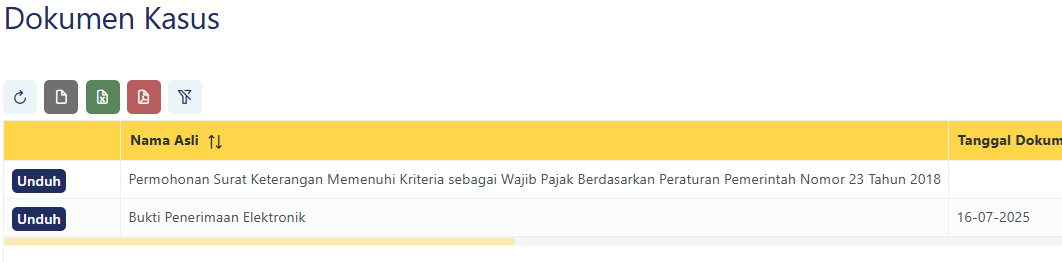 dewihrlna's tweet photo. @kring_pajak min, saya mengajukan suket PP 55. kasus sudah ditutup, BPE sudah keluar, tapi suketnya ngga ada di dokumen. Ini bagaimana ya? https://t.co/C7EGgcrXkK