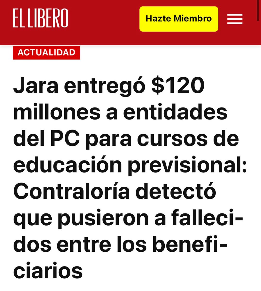 La presidenciable… 👍<a href="/jeannette_jara/">Jeannette Jara Román</a>, corrupta como vil comunista. 👍