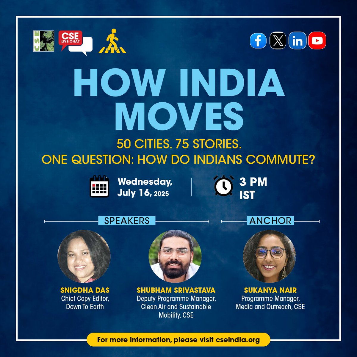 Happening Today | Jams, gridlocks, unsafe roads, and soaring travel costs, urban India is in a mobility crisis. If your daily commute leaves you exhausted, you’re not alone.

At Down To Earth (DTE), we went on an exploration to gauge the extent and scale of India’s mobility