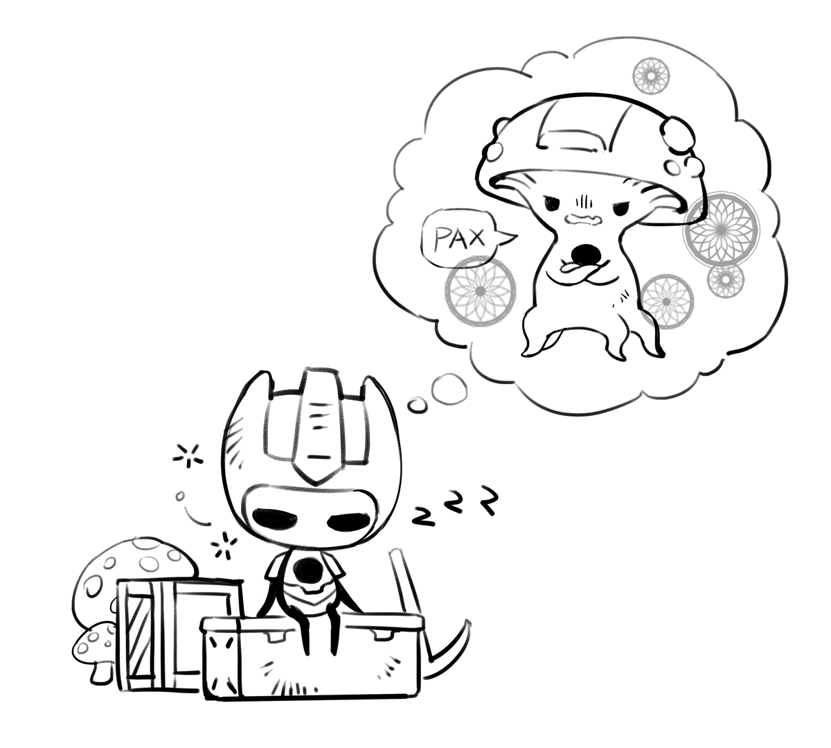 #TransformersOne 画了游戏之夜的企划 TFO X Hollow Knight