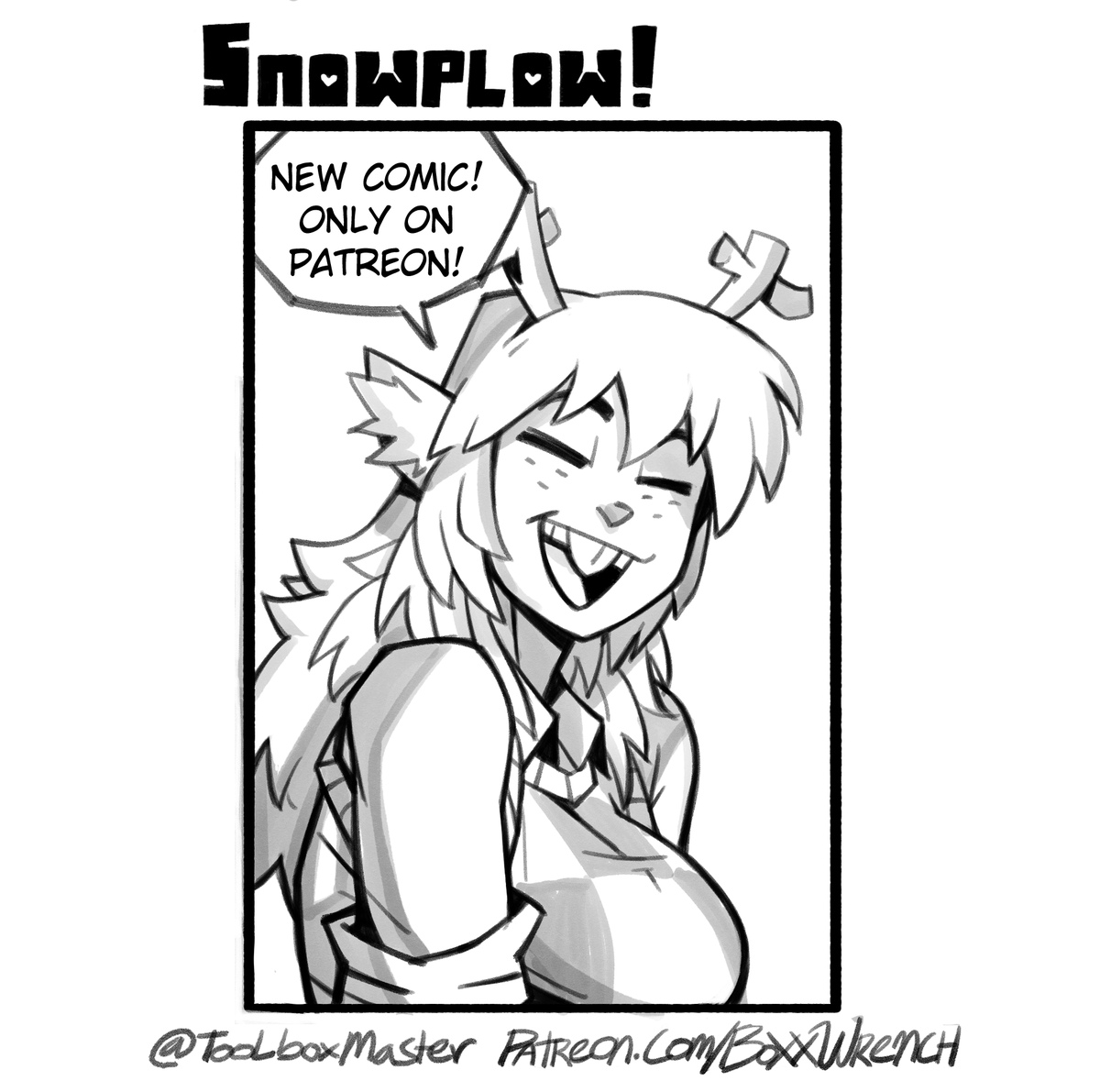 Boxx Wrench (@toolboxmaster) on Twitter photo Due to changes in my schedule, comic updates will now be on Tuesdays, with these promos up on Wednesdays. Due to changes in my schedule, comic updates will now be on Tuesdays, with these promos up on Wednesdays.