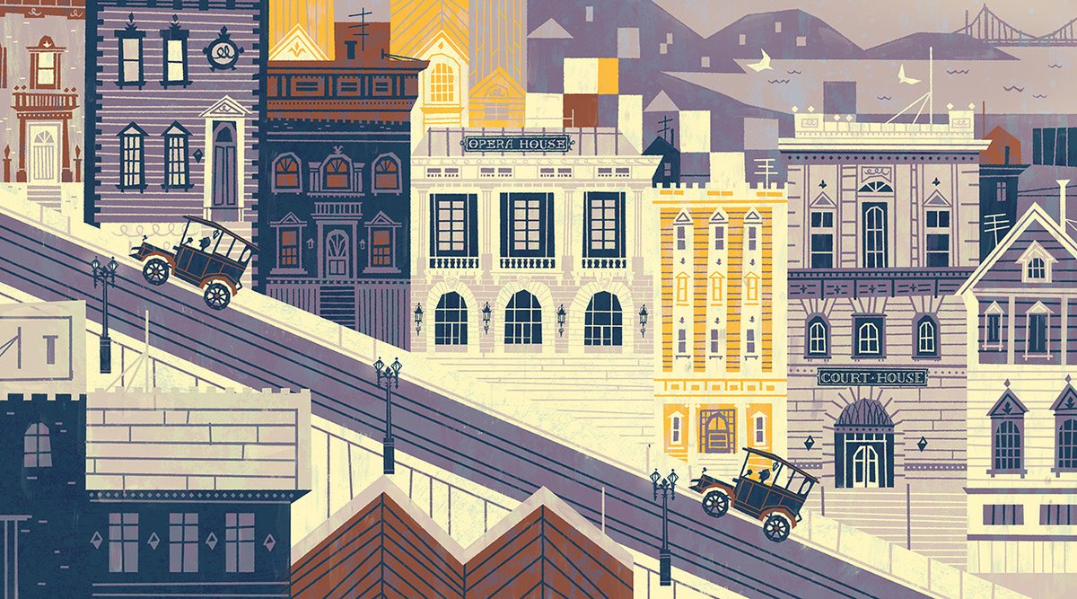 ani_obsessive's tweet image. Background paintings by Sylvia Liu for The Mr. Peabody & Sherman Show (2015–2017), DreamWorks Animation Television