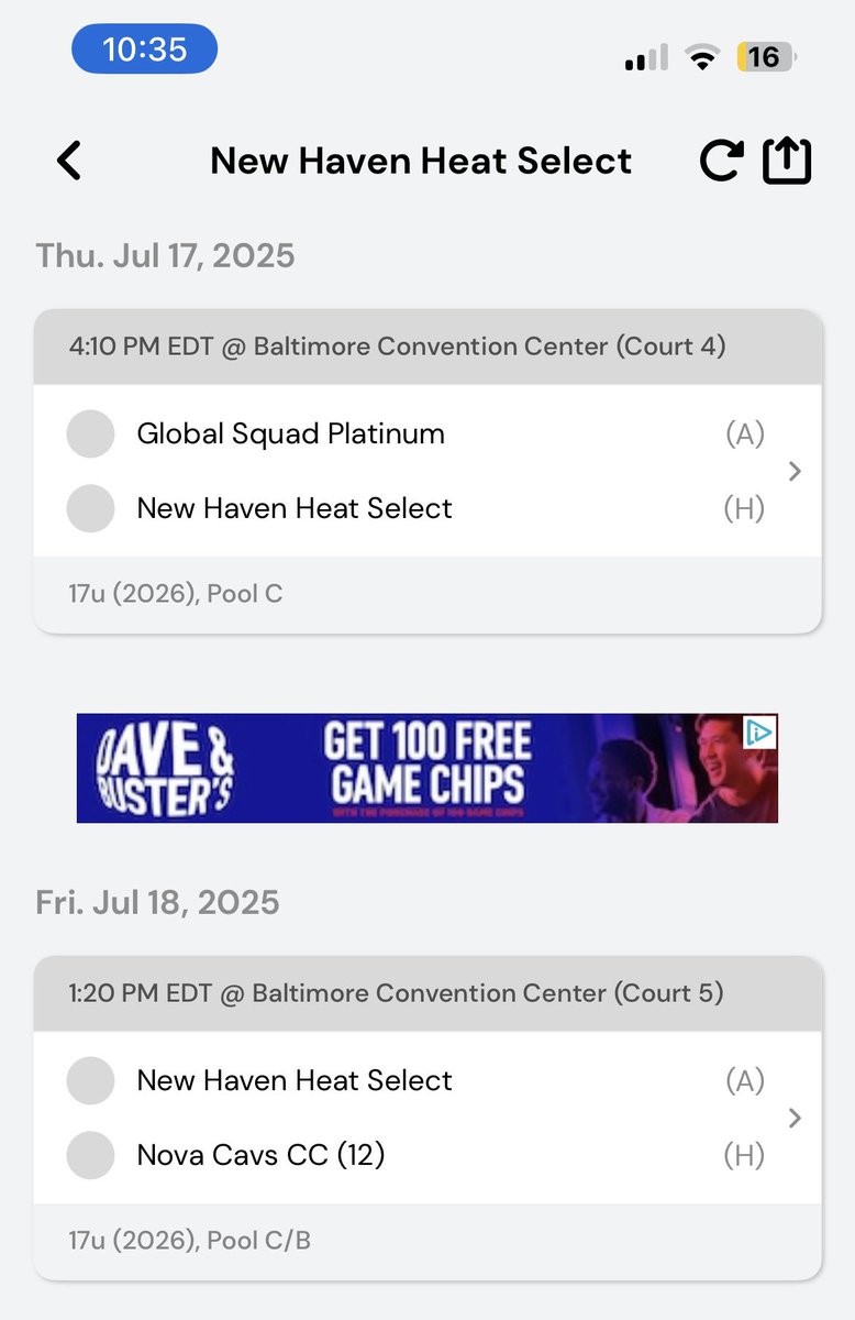 CoachCJWilson's tweet image. 17u Select Summer Live Finale Schedule ‼️ Coaches DO NOT miss out on seeing this team play, team full of college players for EVERY level ! DM me for more information @LBMcGillJr @NewHavenHeatFam