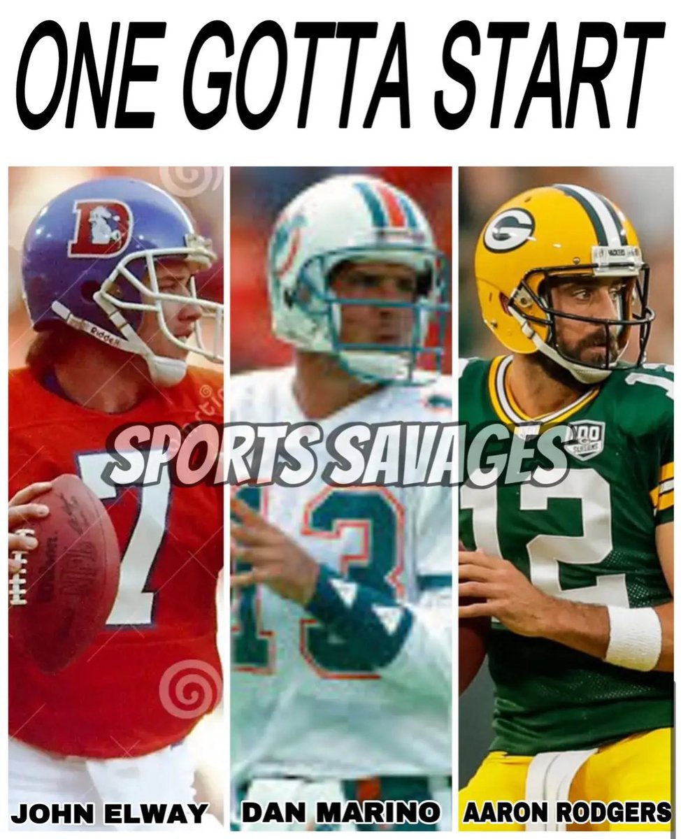 Who are you starting??