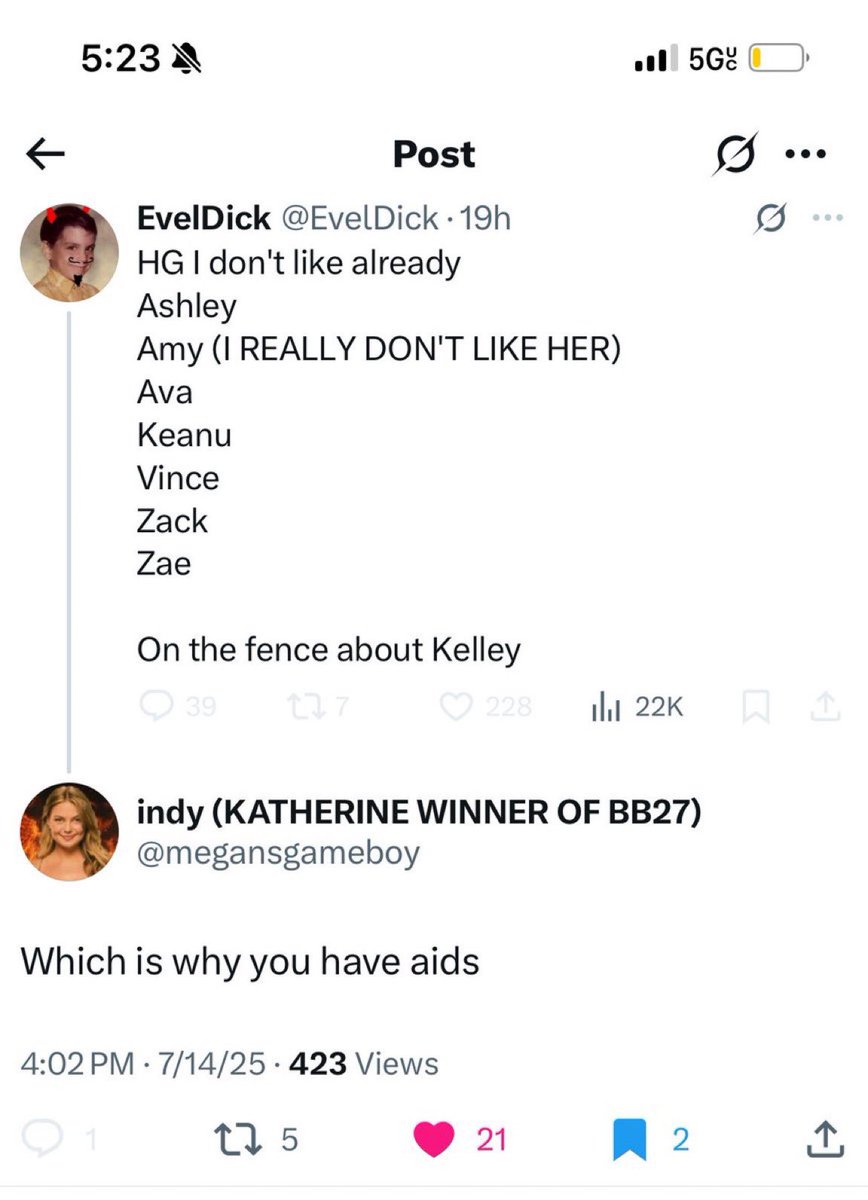 BbStruggle's tweet image. #bb27