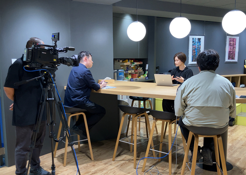 ConcentInc's tweet image. 昨日7月15日放送のテレビ東京「ワールドビジネスサテライト（WBS）」にコンセントの岩楯ユカ、加川大志郎 @d4r…