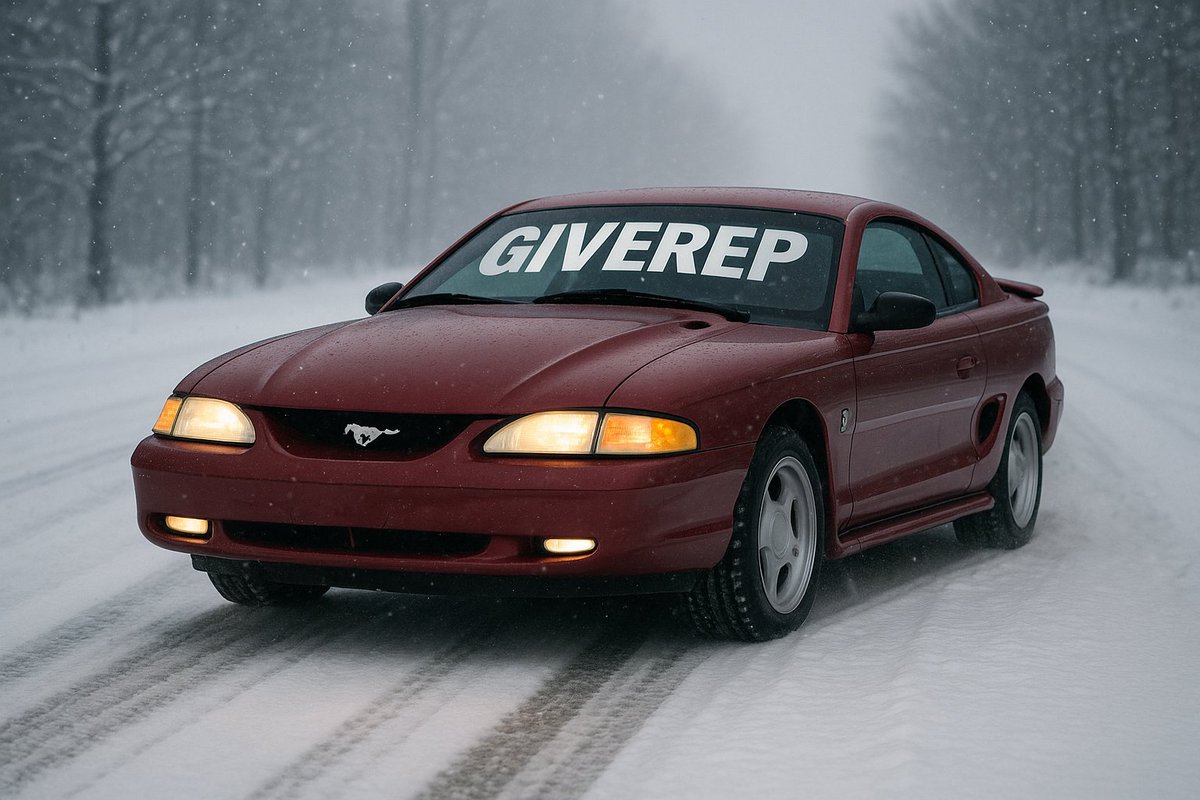 mdalqama847's tweet photo. βοΈ Snow, speed & $REP β the Mustang of 1995 is tearing through Web3 winters with @GiveRep!
π₯ Airdrop season is on β donβt just ride, REP the revolution.
#GiveRep #REPdrive #Web3Rewards
@GiveRep https://t.co/u0XFwY2bGs