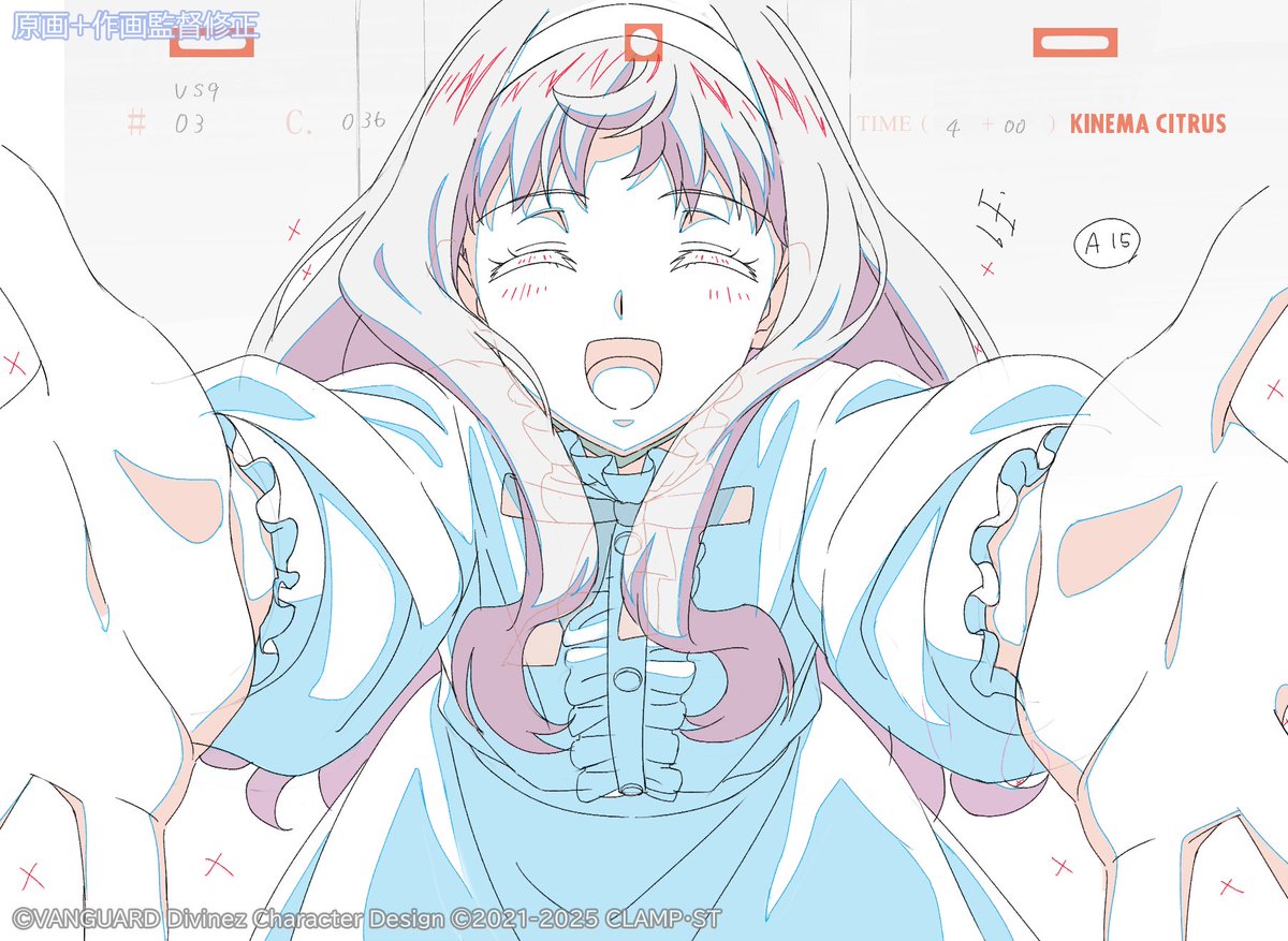 KinemacINFO's tweet image. 📝制作素材ピックアップ📝
『カードファイト!! ヴァンガード Divinez デラックス決勝編』
第3話のご視聴ありがとうございました✨

第二試合は、ミレイ vs ミチル！
兄ダンジへの想いを胸に奮闘するミレイに対し、ミチルは自身の能力について語る。
激戦の果てに、勝利を掴むのは！？

#ヴァンガード