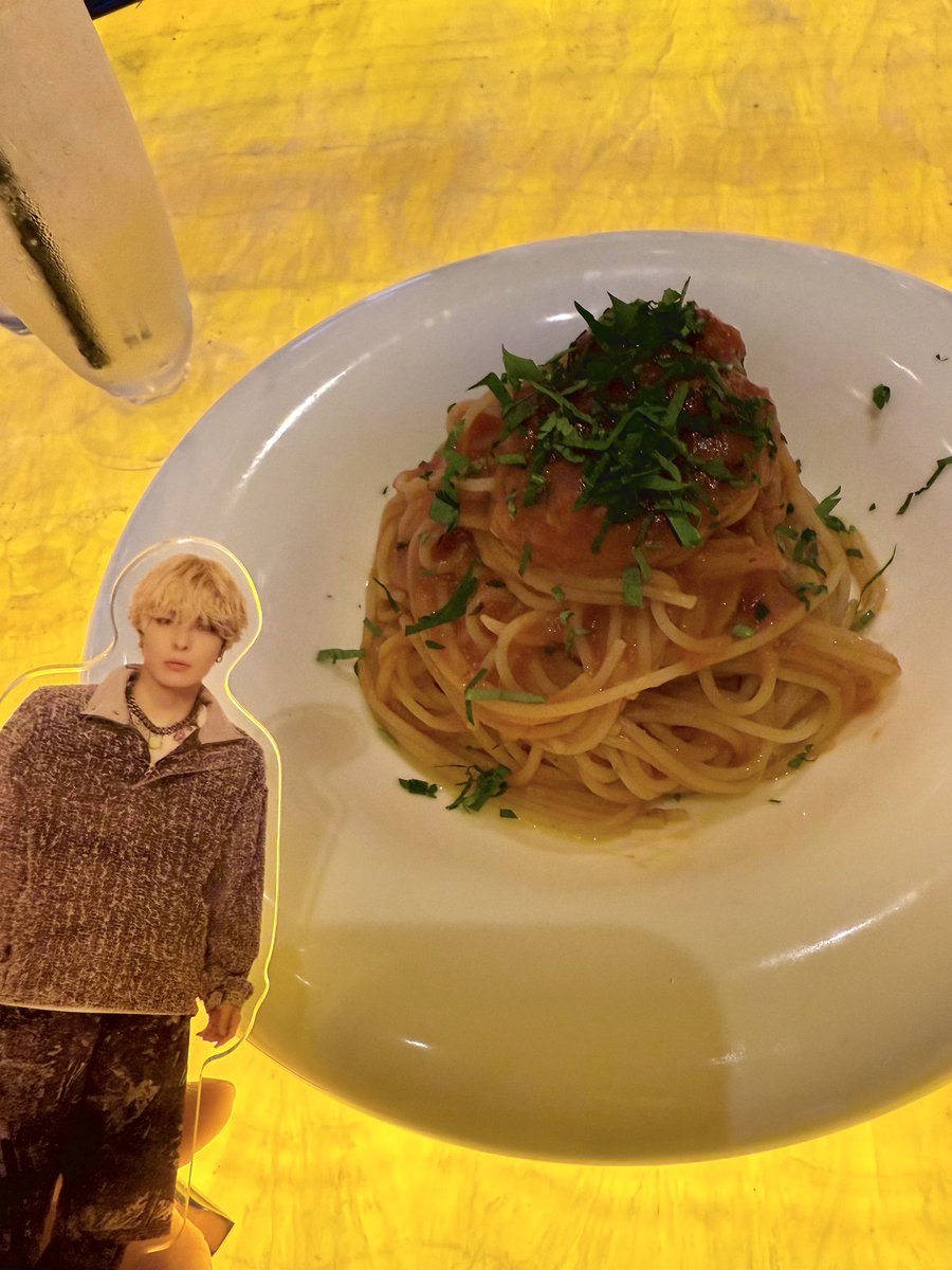 rickvarious's tweet image. 涼樹くん、お昼はアラビアータですよ