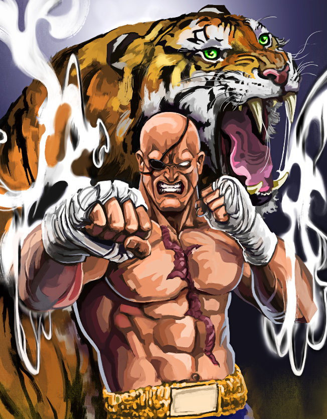 The KING is back!

I need to paint an updated SF6 Sagat soon...