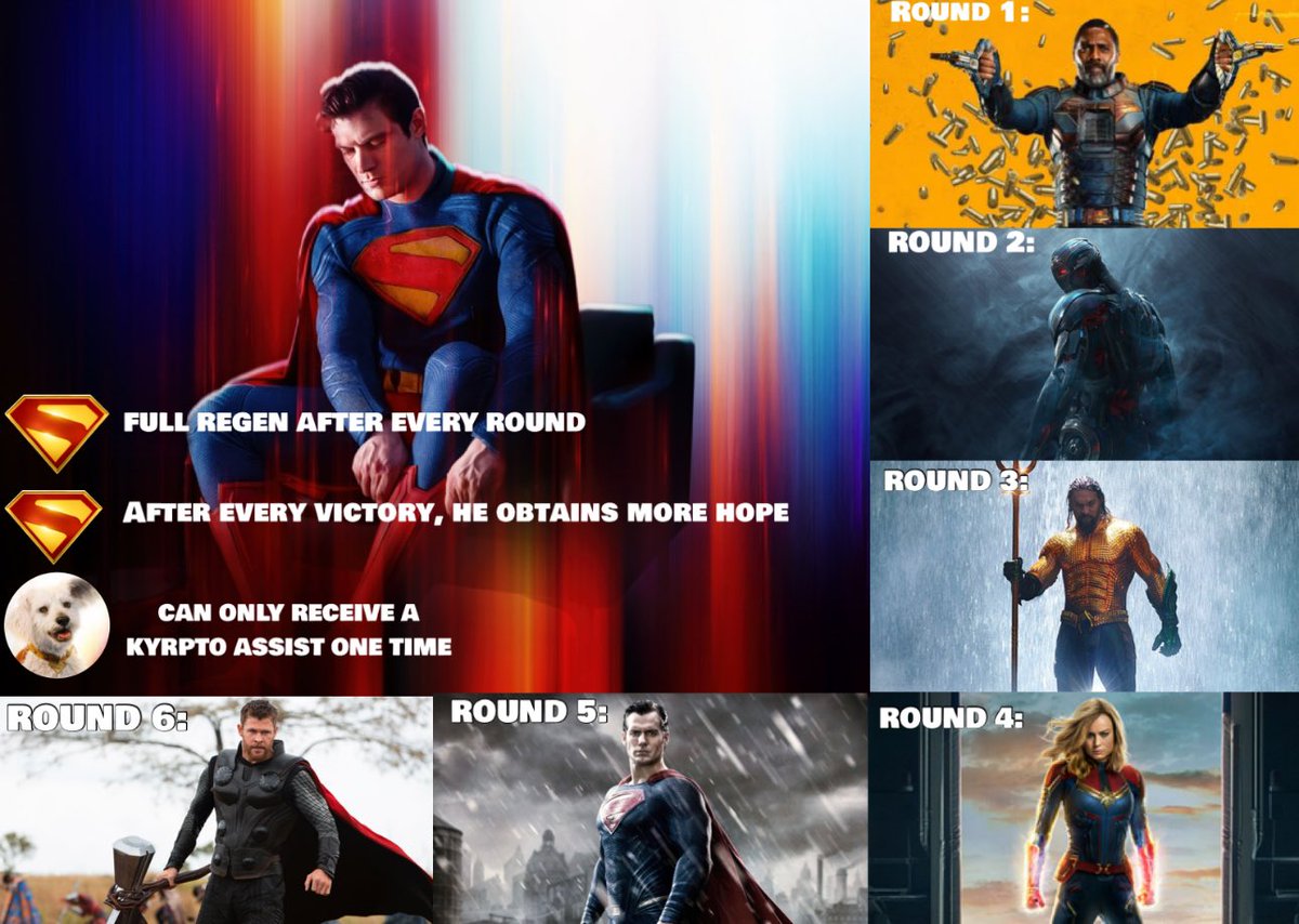 NotZuku's tweet image. SuperGoat must complete the gauntlet or a squirrel is shot in the head. How far does he get? #Superman