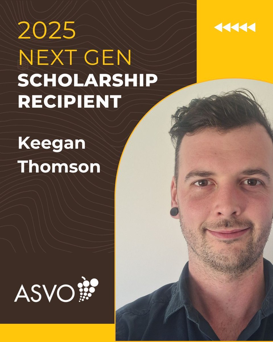 Keegan Thomson will using his $1000 Next Gen Scholarship from ASVO to help travel to <a href="/The_AWITC/">The_AWITC</a> in Adelaide. Keegan, a cellar hand in <a href="/mudgeewine/">Mudgee Wine Region</a>, looks forward to learning about innovative technologies, sustainable production practices, and broadening his perspective.