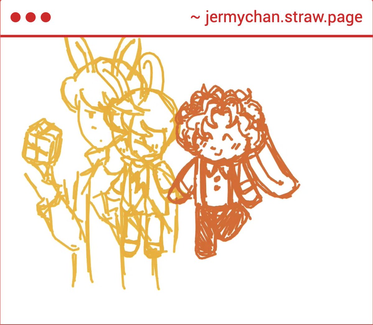 idk if you meant to overlap your drawings anon BUT I LOVE IT NONETHELESS THEYRE SO CUTE THANK YOU ANON ☺️☺️😢😢😢