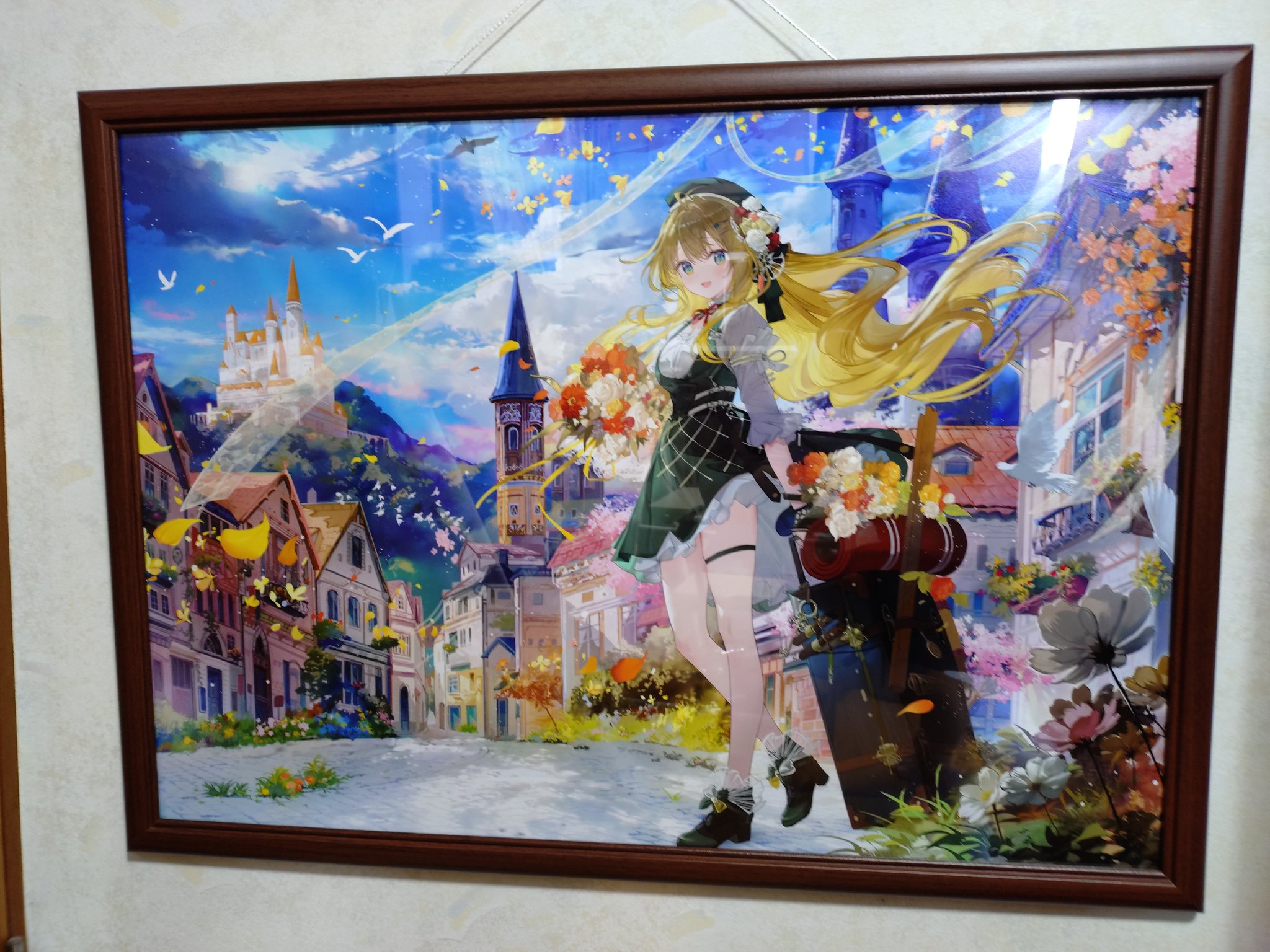 砂糖みかく先生 キャンバス作品 原画 gegegenonazo_202406_02.jpg?