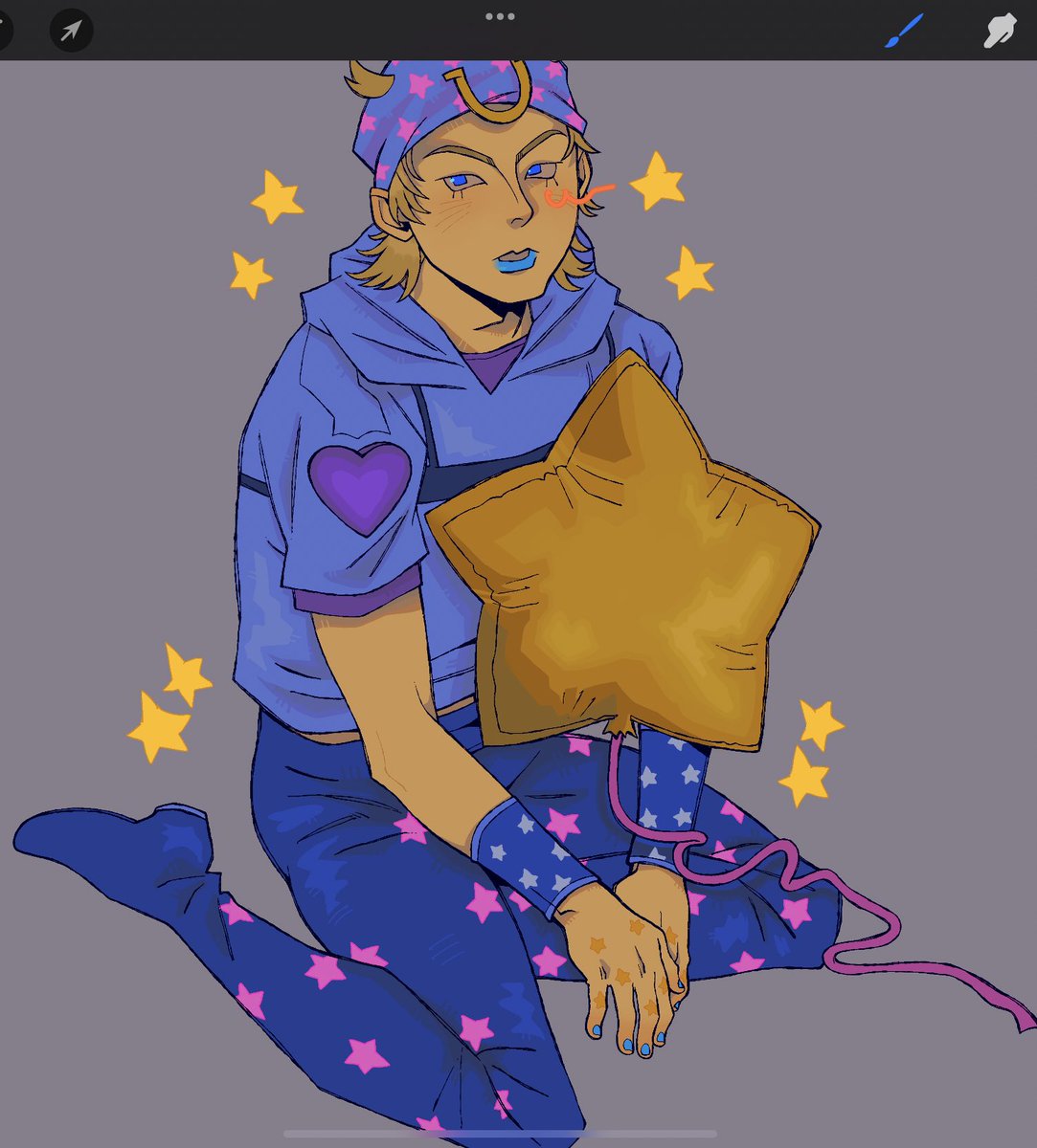 also these are the first two . Johnnys I’ve ever drawn