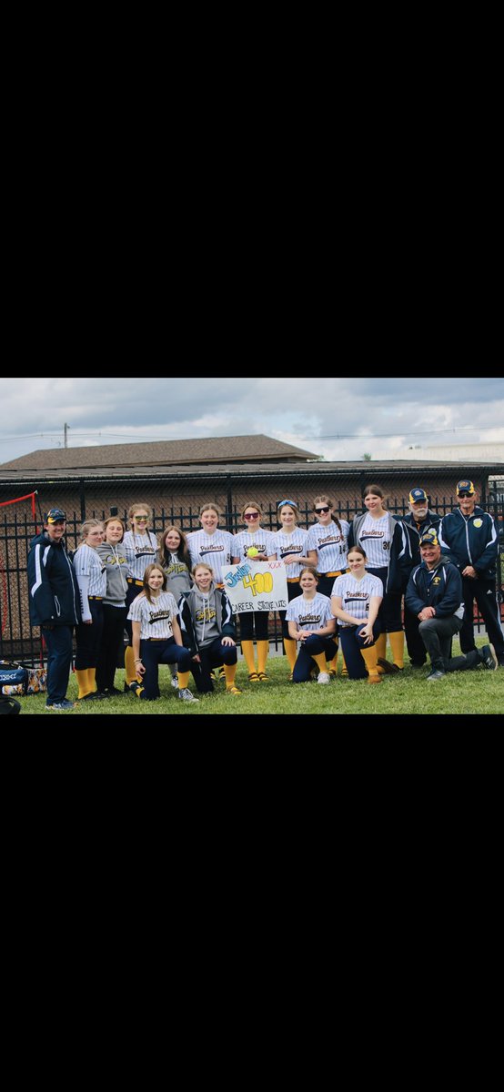 My team and I were named the NAL (North Allegany League) Champs and I was named to the NAL All Star team and the All-District 9 second team! 
Can’t wait for next season! 🥎💙💛