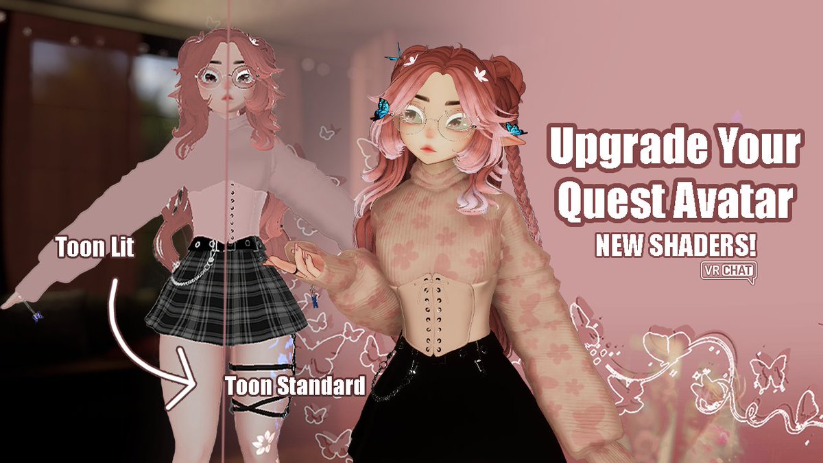 SamayeBae's tweet image. Quest Avatars don't have to look bad anymore. It's time to upgrade them to the new Toon Standard shader.
Watch the tutorial here: youtu.be/IDuHktjT1Xc