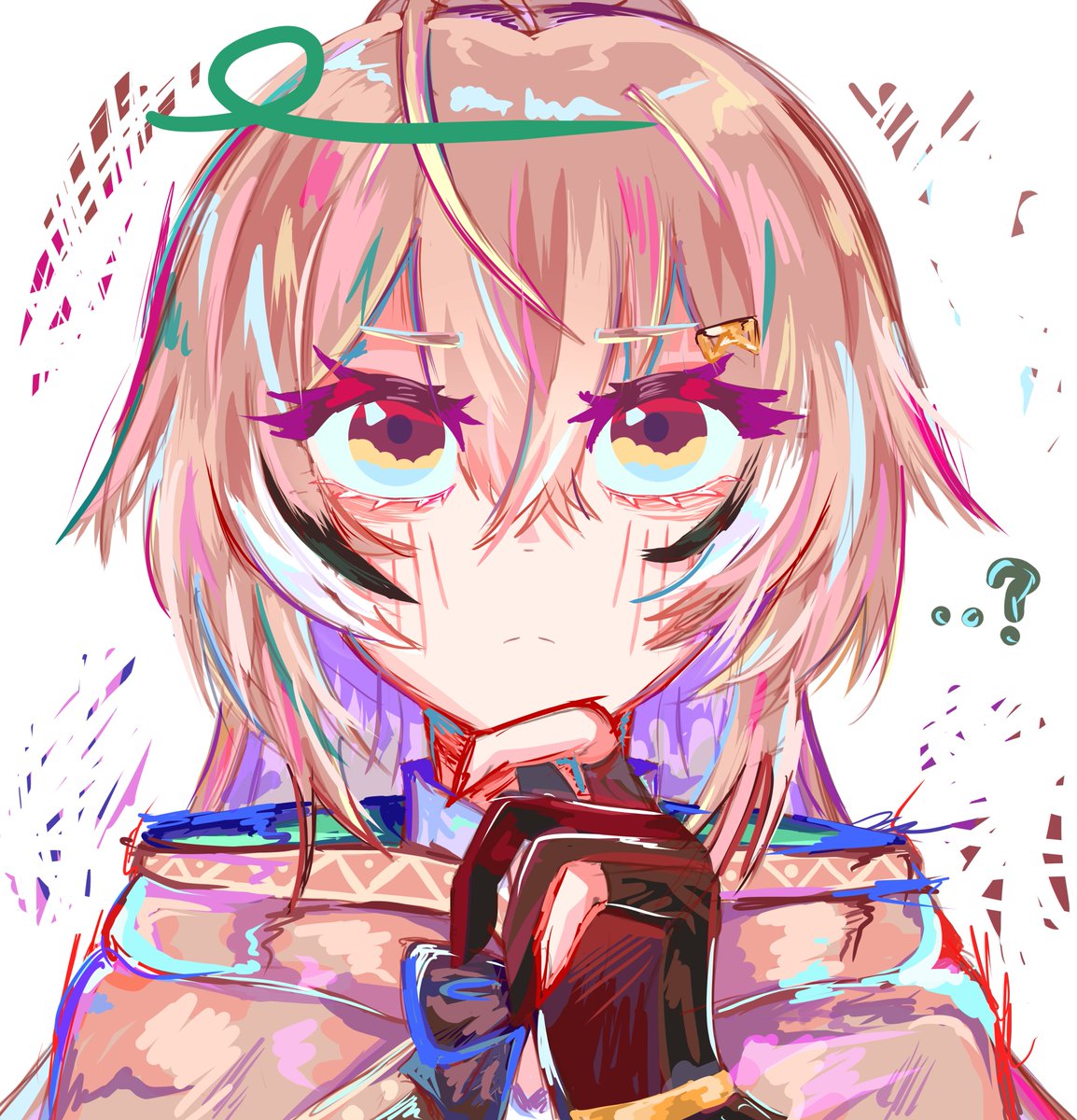 ladysubi's tweet image. thinking! #drawMEI