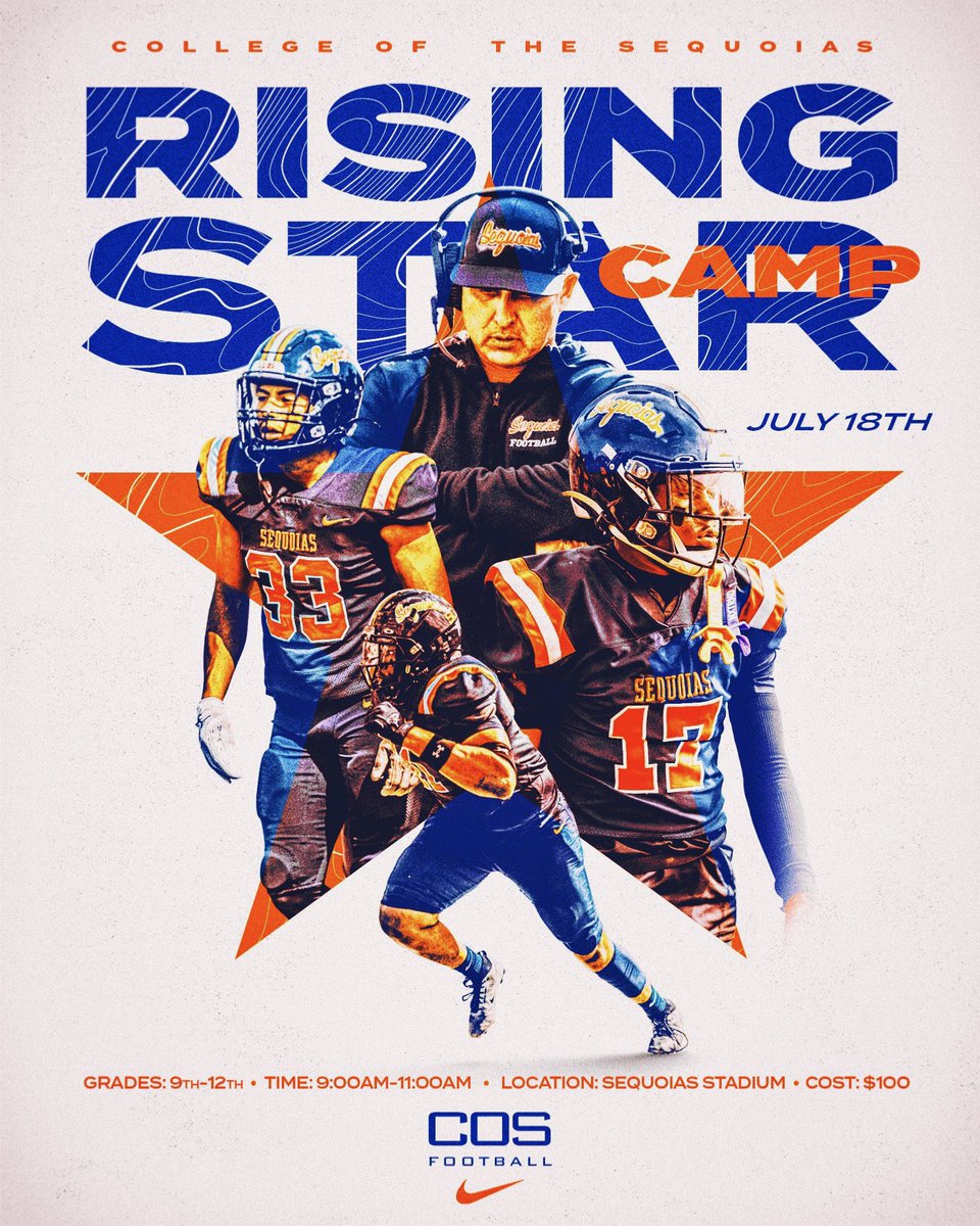 Once last call to all ballers!!!
We would love to coach you up and evaluate this Friday.

Central Valley DBs come out and show me what you got!!!

cos.prestosports.com/camps/camps-li…