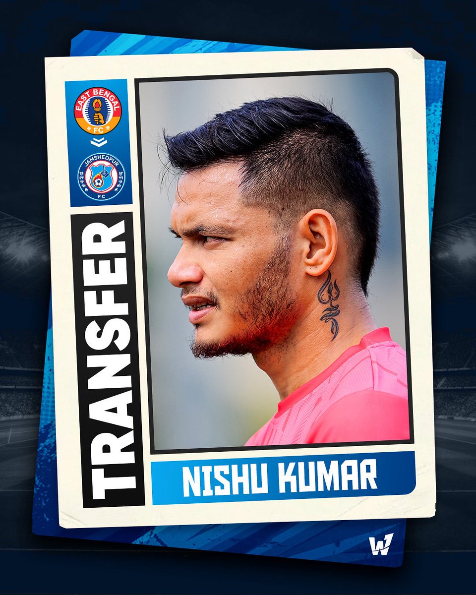 World1 Sports (@world1sports) on Twitter photo Wishing our experienced full-back <a href="/nishukumar22/">Nishu Kumar</a> the very best as he gets set to go all in with the Men of Steel, Jamshedpur FC, for the upcoming Durand Cup!
#World1Sports #W1Athlete #FootballTransfers #IndianFootball #JFC Wishing our experienced full-back <a href="/nishukumar22/">Nishu Kumar</a> the very best as he gets set to go all in with the Men of Steel, Jamshedpur FC, for the upcoming Durand Cup!
#World1Sports #W1Athlete #FootballTransfers #IndianFootball #JFC