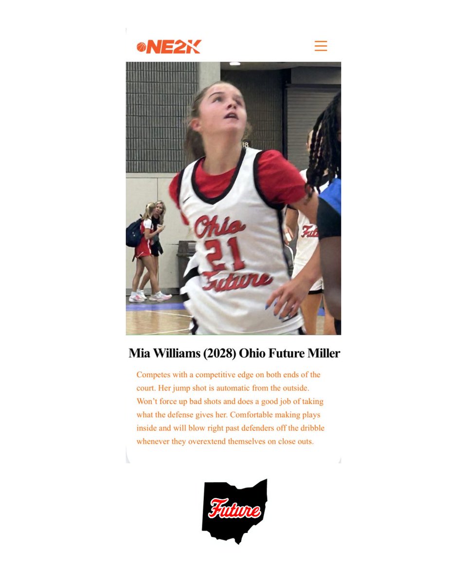 OhioFuture's tweet image. Some very nice write ups for our Ohio Future players this last week. Part 2