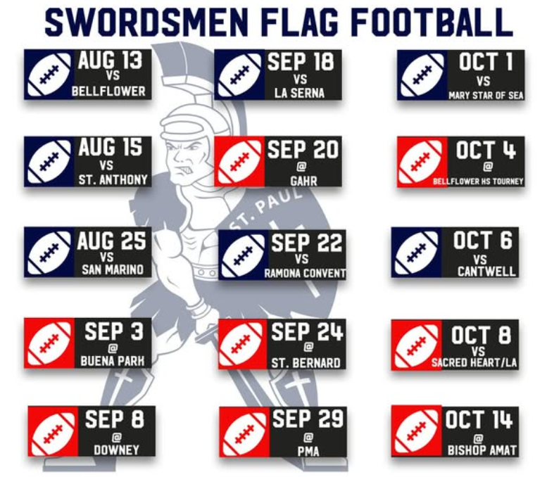 St. Paul Football (@stpaulhsfb) on Twitter photo St. Paul Swordsmen 2025 Girls Flag Football Schedule. <a href="/GhostsofStPaul/">The Ghosts of St. Paul Football</a> <a href="/dlineshowtime/">DLINESHOWTIME</a> St. Paul Swordsmen 2025 Girls Flag Football Schedule. <a href="/GhostsofStPaul/">The Ghosts of St. Paul Football</a> <a href="/dlineshowtime/">DLINESHOWTIME</a>