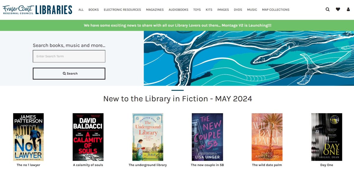 🎉 Aurora Montage v2 is here!

Streamline discovery for your users with direct integrations to Indy Reads, Libby, Hoopla &amp; more — plus a sleek, mobile-first design. Explore the full feature list: ic.softlinkint.com/blog/montage-v…
#LibraryTech #PublicLibraries