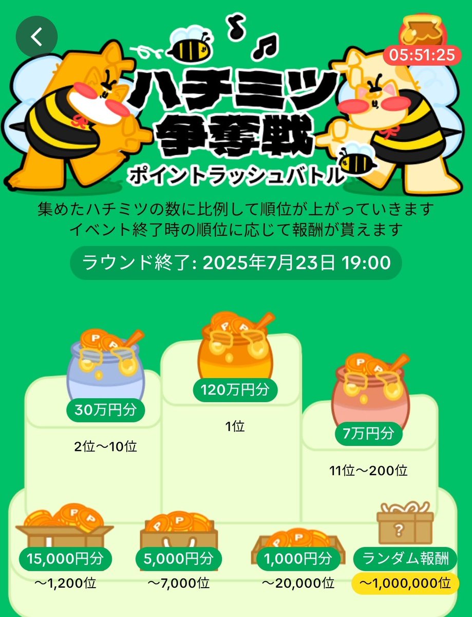 今月はハチミツ争奪戦
こちらから、取得してね
lite.tiktok.com/t/ZSBspwMCb/

上の報酬へ上がりたいから、応援してもらえると嬉しいです☕

アイスコーヒーがおいしい季節
lite.tiktok.com/t/ZSBspwMCb/
夏を楽しもう