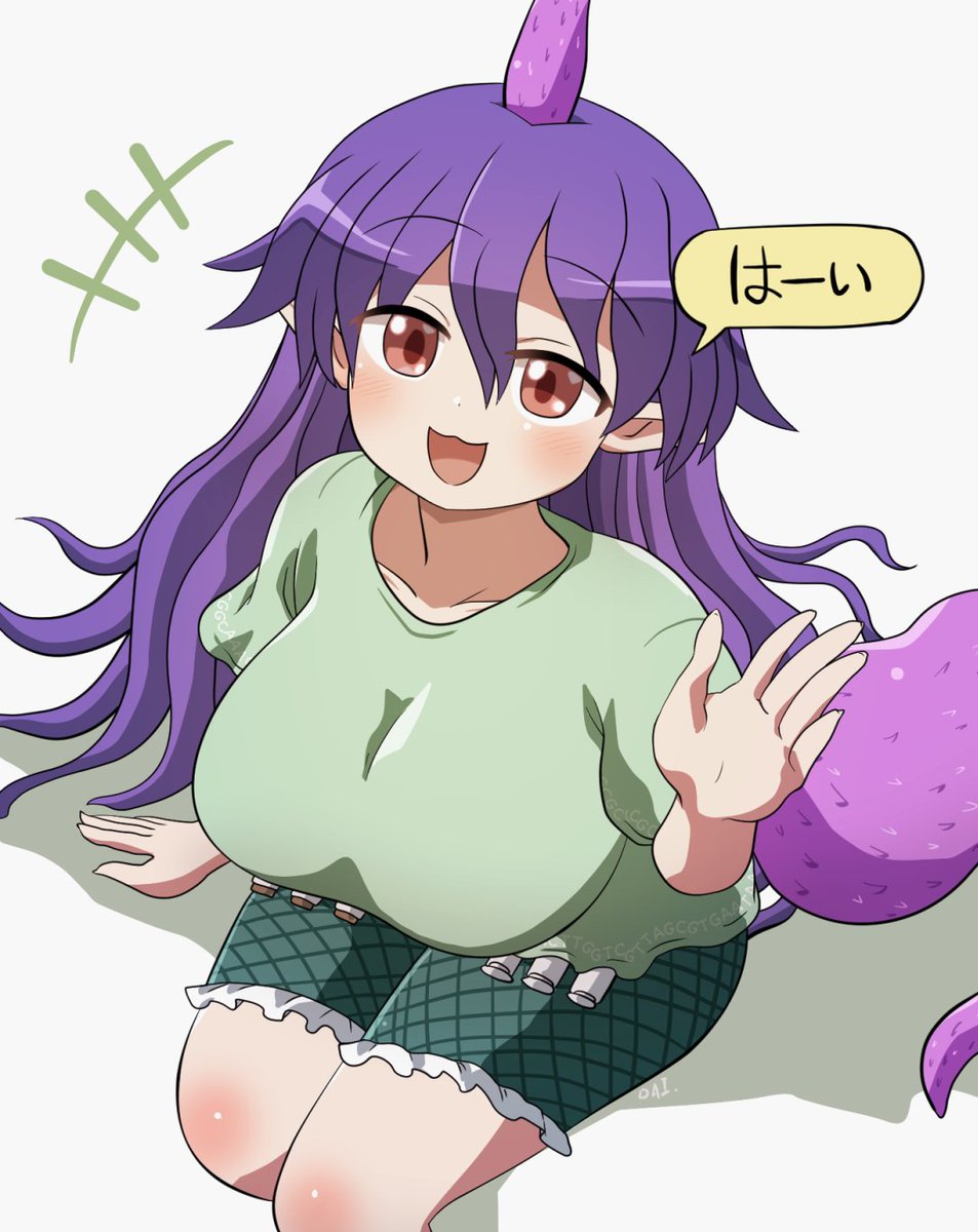 ちやりちゃんの気さくなお姉さん感が好きです🖐️🦖 #おは東方