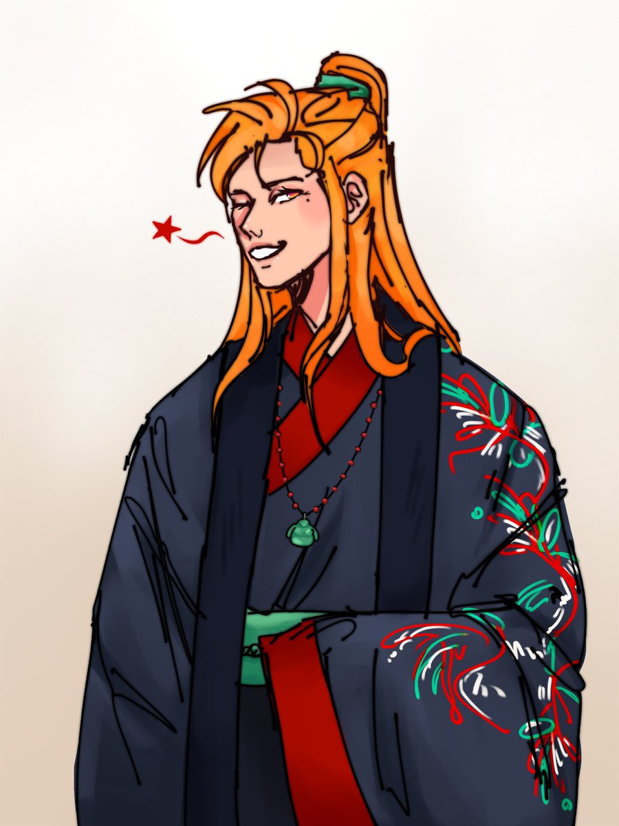 Tang in Tang....... woah
Mami has best ideas 😌

Just a little doodle, I'm trying to get back into fun, sketchy brushes