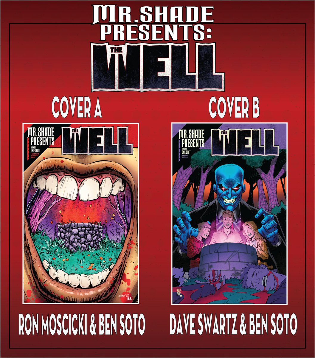 Marrk Mulgrave // Comic book writer (@marrkmulgrave) on Twitter photo Coming soon 😀😈
Cover A & Story art by Ron Moscicki <a href="/Romo2Art/">Ron Moscicki</a>
Cover B by Dave Swartz <a href="/daveswartzart/">Dave Swartz Art</a>
ALL colors by Ben Soto <a href="/vehementstudios/">Ben Soto</a>
Story and letters by me! Coming soon 😀😈
Cover A & Story art by Ron Moscicki <a href="/Romo2Art/">Ron Moscicki</a>
Cover B by Dave Swartz <a href="/daveswartzart/">Dave Swartz Art</a>
ALL colors by Ben Soto <a href="/vehementstudios/">Ben Soto</a>
Story and letters by me!