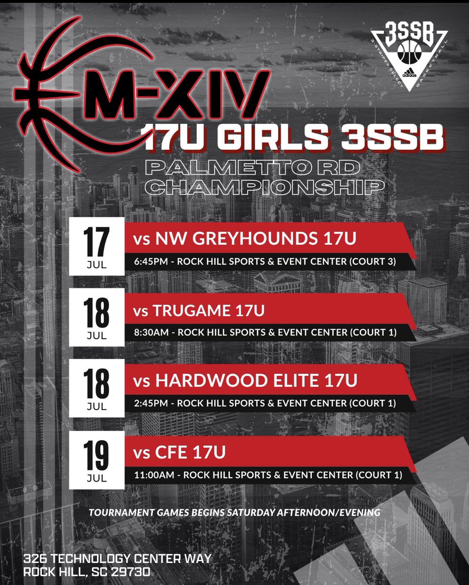 Greta Thompson (@gretathomps0n) on Twitter photo Excited for our last stop in Rock Hill, South Carolina! Here’s the schedule for our games.
<a href="/M14Hoops_Girls/">Team M-XIV Girls</a>
<a href="/wfhoops1/">Fremd G Basketball</a> Excited for our last stop in Rock Hill, South Carolina! Here’s the schedule for our games.
<a href="/M14Hoops_Girls/">Team M-XIV Girls</a>
<a href="/wfhoops1/">Fremd G Basketball</a>