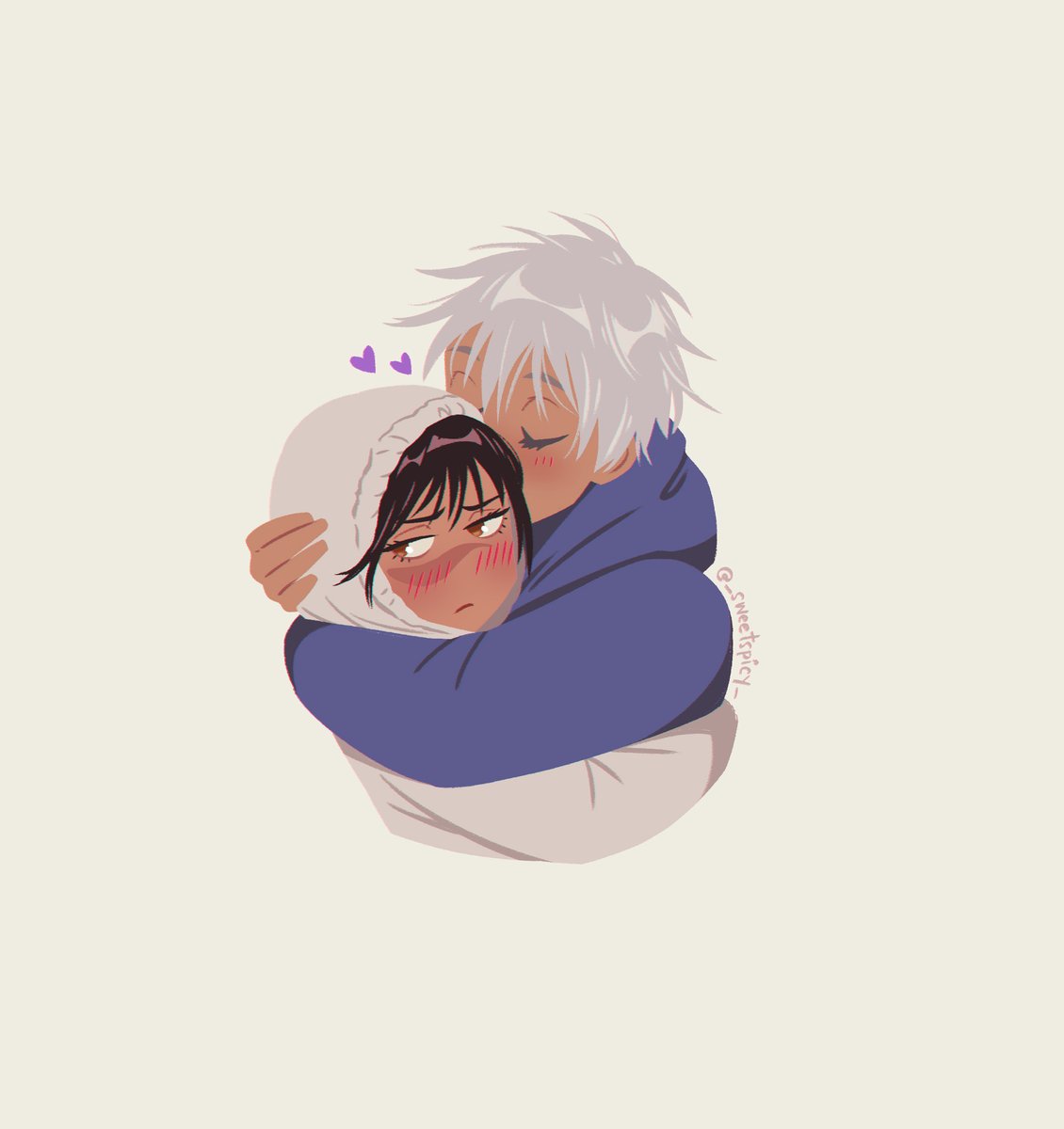 _sweetspicy_'s tweet image. Secret relationship π«’π€«
Utahime tries to be covert but Gojo has no shame π₯°
#goutaweek2025
I'm gonna try do a bunch of chibis for gouta week! They are easier and faster to do than a full illustration π
#gouta #gojohime