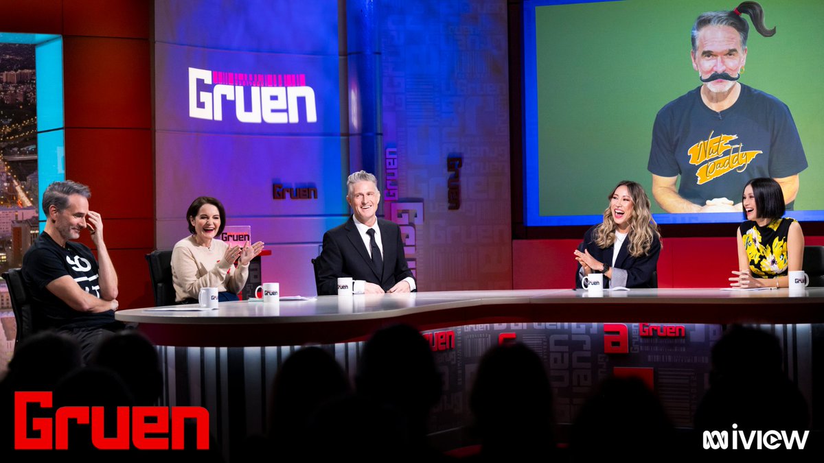 🚨Season finale panel🚨
Christina Aventi, Todd Sampson (<a href="/toddsampsonOz/">Todd Sampson</a>), Karen Ferry and Renata Yannoulis!
Tune in TONIGHT at 8pm on <a href="/ABCTV/">abctv</a> and iview 📺 #Gruen #Panel #Comedy #Advertising
