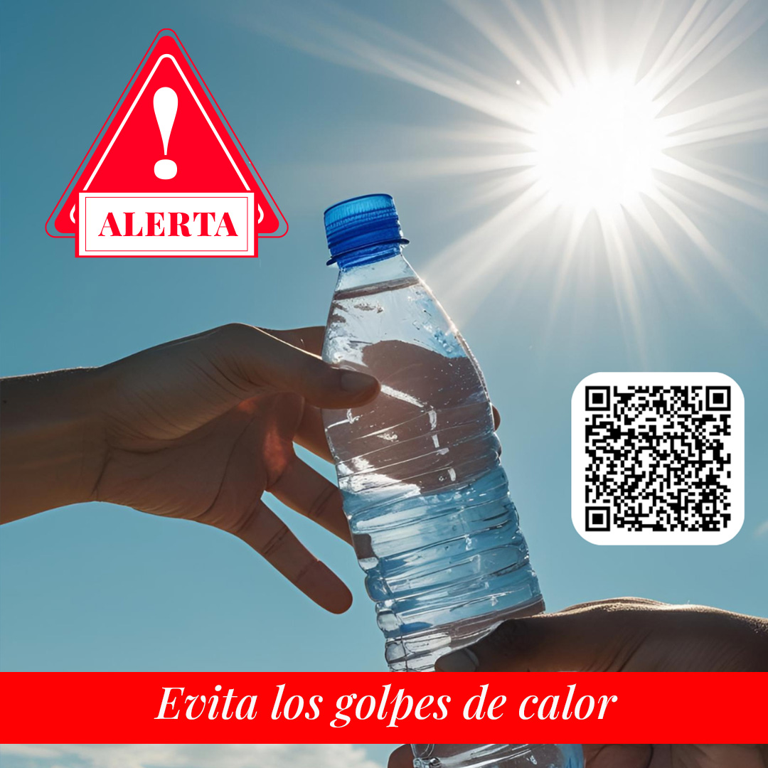 🥵 ¡Evita los golpes de calor!

☀️😓 Reduce el esfuerzo físico en las horas más calurosas, 👥trabaja en equipo para facilitar la supervisión mutua de lxs trabajadorxs y ten siempre a mano 💧 agua potable en tu puesto de trabajo. 

🔍👀 Consulta aquí el BOE, las instrucciones