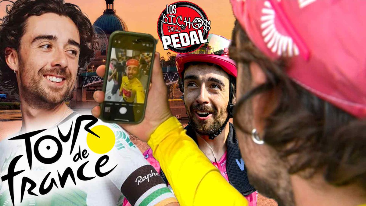 Se nos ha acusado de ser unos "fans de poster" de Ben Healy.
CONFIRMAMOS
¡Tour de Francia, Etapa 11 en DIRECTO desde el Bichicóptero! tienes sitio reservado, PONTE AGUSTO:
youtube.com/live/xiBJjPql8…