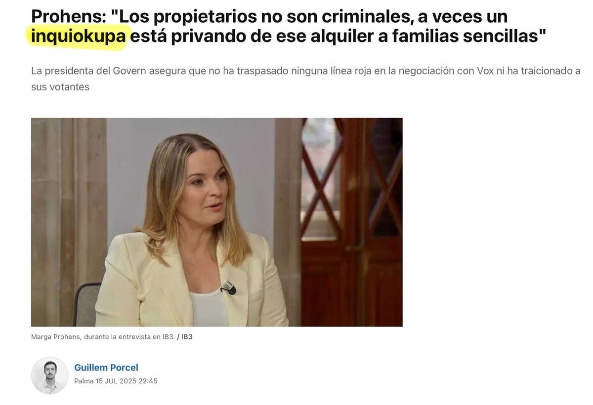 "Inquiokupa" és un terme que no existeix en Dret. I ho dic com advocat amb més de 25 anys d'experiència. O se és "inquilino" (llogater) o se és "okupa" (persona que viu a un habitatge sense títol que l'empari). Si un llogater no paga la renda o roman a l'habitatge més enllà de la