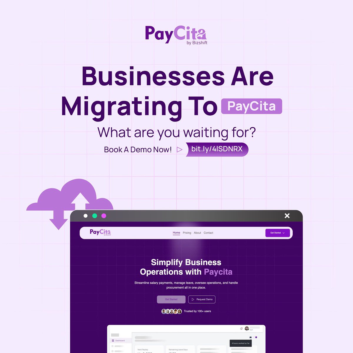 paycitaltd's tweet image. Run your business like a pro
Paycita keeps your people, processes, and payments in sync!
Get started with Paycita today!
#BusinessPro #Efficiency #PayCita #Productivity #BusinessSolutions