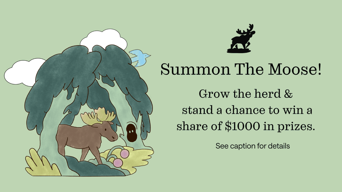 Join <a href="/DataHaven_xyz/">DataHaven 🫎</a> Airdrop and Claim Early Moose Role 🎉

✊Built By Moonbeam Network

👉Join Galxe Campaign: app.galxe.com/quest/NV3497bg…
🔹Complete Simple Tasks 
🔹Claim Early Moose Role
✔️Done 

👉Join Zealy Campaign: zealy.io/cw/moonbeam/in…

👉Join Discord &amp; Grab Available Role: