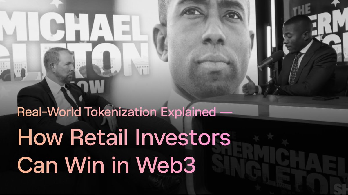 MANTRA | Tokenizing RWAs (@mantra_chain) on Twitter photo Learn how MANTRA navigates global regulations from Chief Legal Officer (CLO), Stephen Peepels, in an interview with <a href="/MrShermichael/">Shermichael Singleton</a>. He unveils legal strategies for building a fully compliant Web3 ecosystem focused on DeFi and RWAs.
Watch the full interview: Learn how MANTRA navigates global regulations from Chief Legal Officer (CLO), Stephen Peepels, in an interview with <a href="/MrShermichael/">Shermichael Singleton</a>. He unveils legal strategies for building a fully compliant Web3 ecosystem focused on DeFi and RWAs.
Watch the full interview: