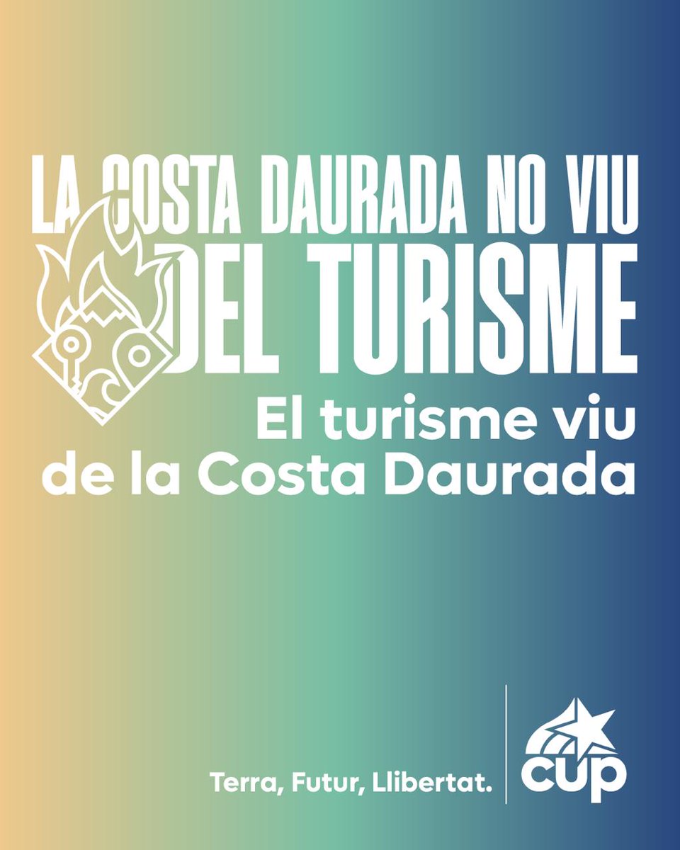 ➡️Aquesta setmana denunciàvem els milers de pisos turístics que estan acaparant l'oferta d'habitatge a la Costa Daurada. 

En menys de 10 anys hem passat de 2 a 5 milions de turistes anuals a la Costa Daurada mentre les rendes familiars segueix baixant en picat.

Posem-hi límit!