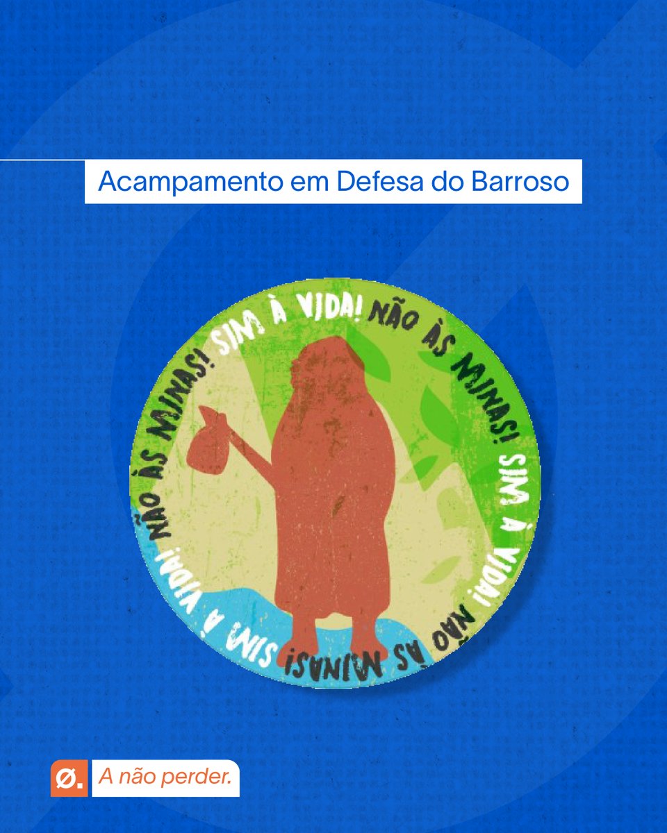O acampamento em defesa do #Barroso voltou! De 8 a 10 de agosto, a comunidade de Covas do Barroso conta com três dias de partilhas, conversas, música e #resistência. No coração do Barroso, voltamos a reunir-nos por um território livre e vivo. Junta-te a nós e faz a diferença ✊