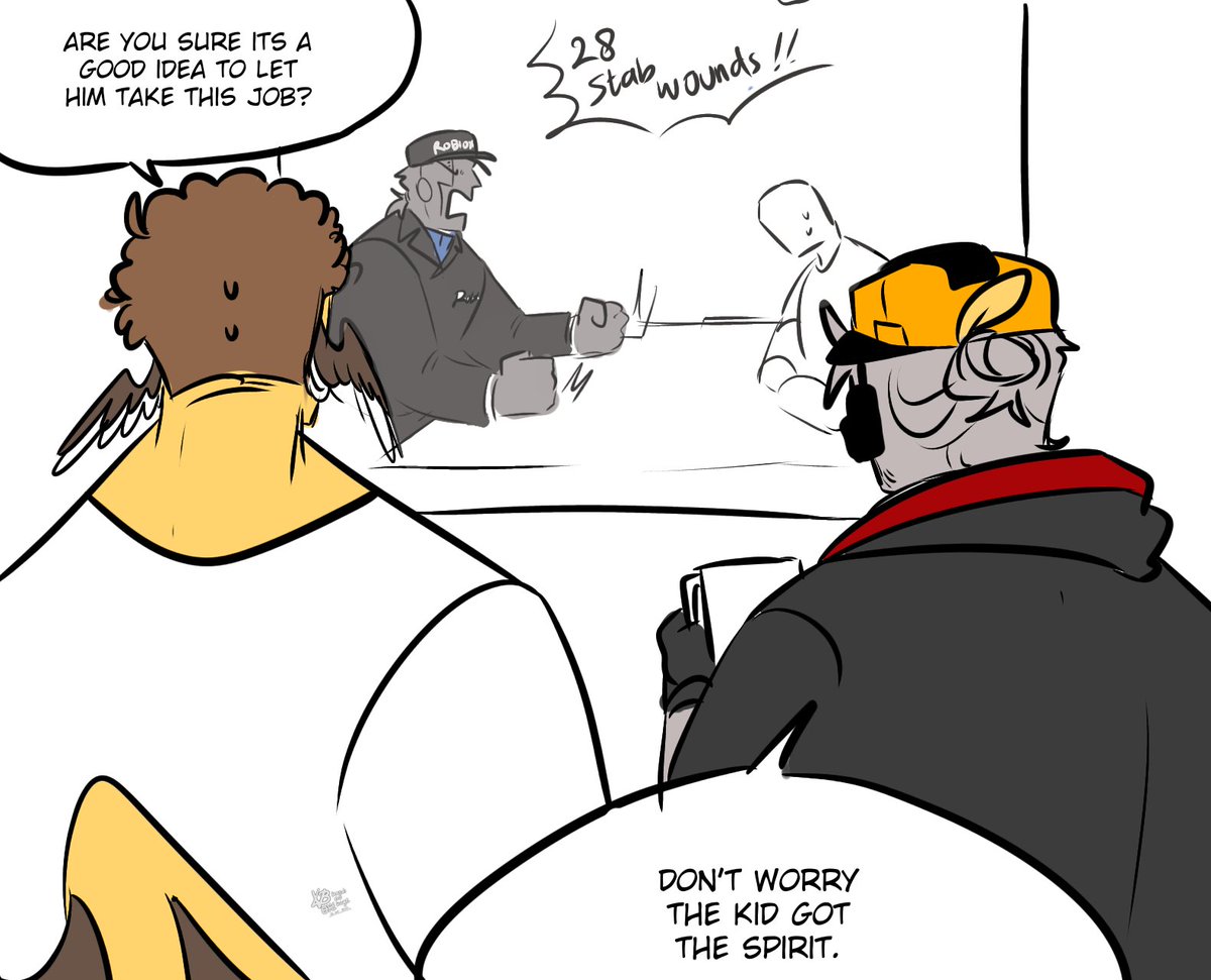 Extra doodle with some of my fav dbh scenes