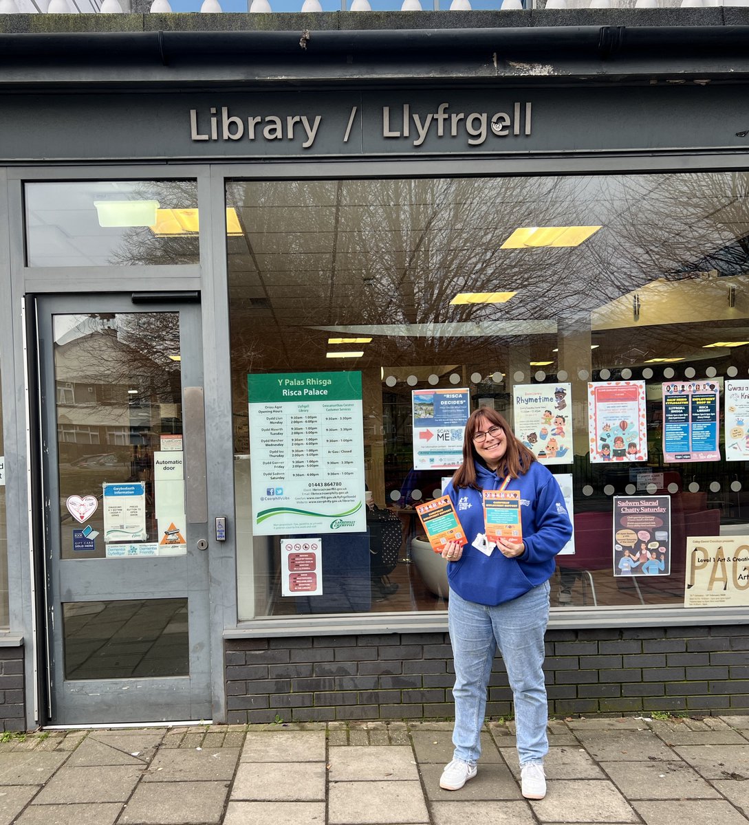 Caerphilly Employment Support (@caerphillyregen) on Twitter photo Cymorth AM DDIM!
FREE Support!
πππππππππππππ
π€ Galw Heibio Cyflogaethn / Employment Drop In
π Llyfrgell Rhisga / Risca Library <a href="/RiscaLibrary/">Llyfrgell Rhisga π Risca Library</a>
π
Bob Dydd Mawrth / Every Tuesday
π 10am β 1pm
Nid oes angen apwyntiad / No appointment needed Cymorth AM DDIM!
FREE Support!
πππππππππππππ
π€ Galw Heibio Cyflogaethn / Employment Drop In
π Llyfrgell Rhisga / Risca Library <a href="/RiscaLibrary/">Llyfrgell Rhisga π Risca Library</a>
π
Bob Dydd Mawrth / Every Tuesday
π 10am β 1pm
Nid oes angen apwyntiad / No appointment needed