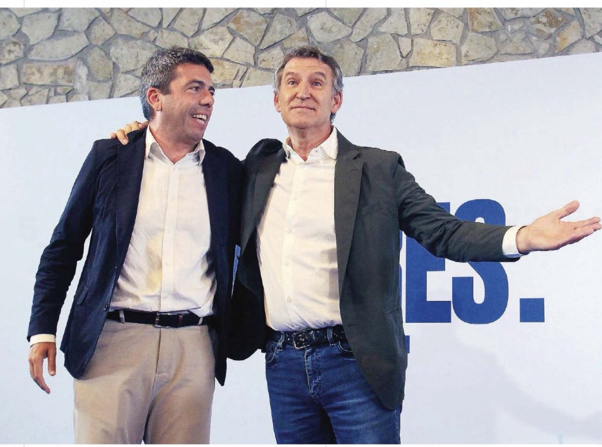 J_Zaragoza_'s tweet photo. No sabía quién era Dorado 
No sabe si le echará Ayuso
No sabe dónde estaba Mazón
No sabe si pactará con Abascal 
Todos sabemos que Feijóo miente https://t.co/LcPh7oN4jv