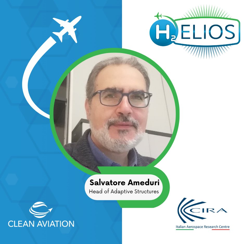 🛡️ Safety takes center stage in our latest #H2ELIOS Spotlight featuring Salvatore Ameduri.

He’s developed a combined monitoring system for early crack detection and crash-absorbent design.

Discover his multidisciplinary take: h2elios.eu/about/team-spo…

#CleanAviation