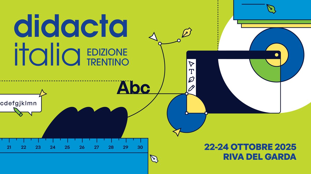INDIRE (@indiresocial) on Twitter photo Sono aperte le iscrizioni agli eventi formativi di <a href="/FieraDidactaITA/">FieraDidactaOfficial</a> - Edizione Trentino. 22 - 24 ottobre Riva del Garda (TN). 🧐Consulta il programma scientifico curato da INDIRE e prenota il tuo posto agli eventi a #DidactaTrentino25: bit.ly/44OmvOZ Sono aperte le iscrizioni agli eventi formativi di <a href="/FieraDidactaITA/">FieraDidactaOfficial</a> - Edizione Trentino. 22 - 24 ottobre Riva del Garda (TN). 🧐Consulta il programma scientifico curato da INDIRE e prenota il tuo posto agli eventi a #DidactaTrentino25: bit.ly/44OmvOZ