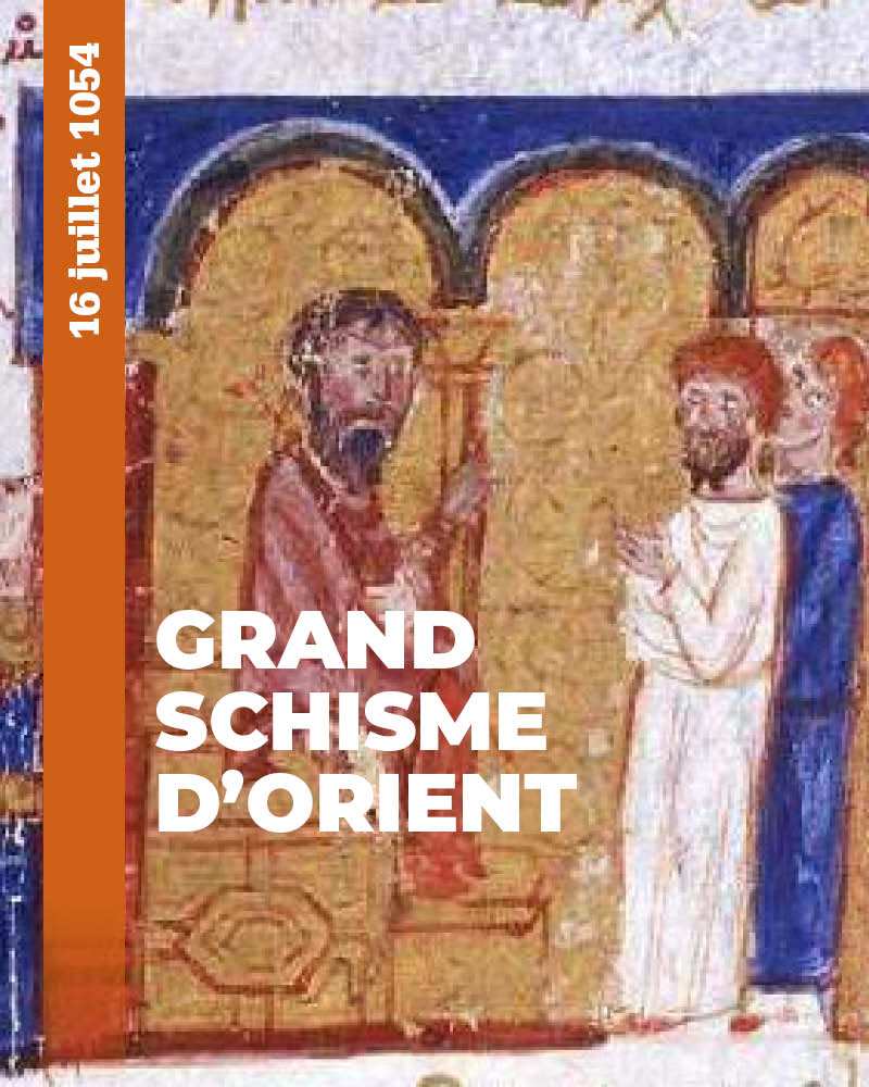 IiReMMO's tweet image. #AujourdhuiDansLHistoire | ✝️ Le 16 juillet 1054, l’excommunication mutuelle entre Rome et Constantinople consacre le Grand Schisme d’Orient.
🌍 Au-delà du religieux, c’est la rupture de deux visions du monde chrétien.
#Schisme #ÉgliseOrthodoxe #Rome #Byzance