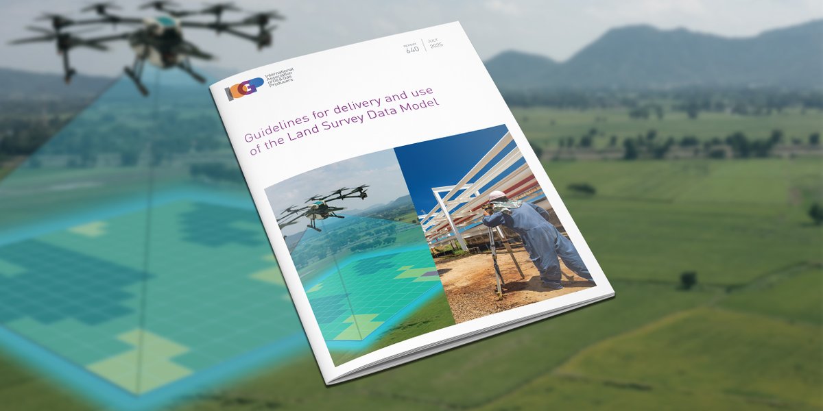 We are pleased to announce the release of an updated Report from the Geomatics Committee.

IOGP Report 640 - Guidelines for delivery and use of the Land Survey Data Model

This Report is available to download from the IOGP Publications Library: iogp.org/bookstore/prod…