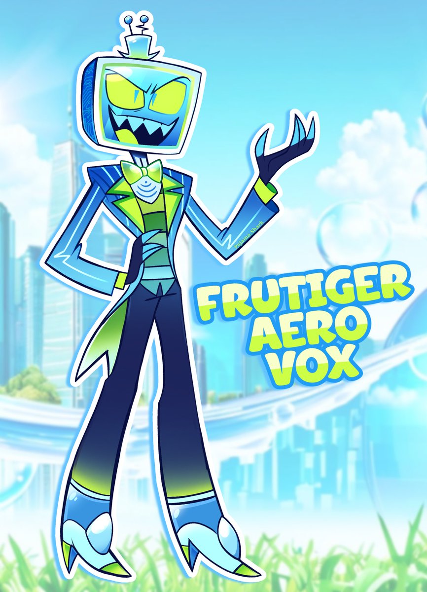 Frutiger Aero Vox 🐠🐡🐟 #HazbinHotel #HazbinHotelVox #frutigeraero #Fanart #hazbinhotelfanart <a href="/Hat_Teeth/">Smiles</a>